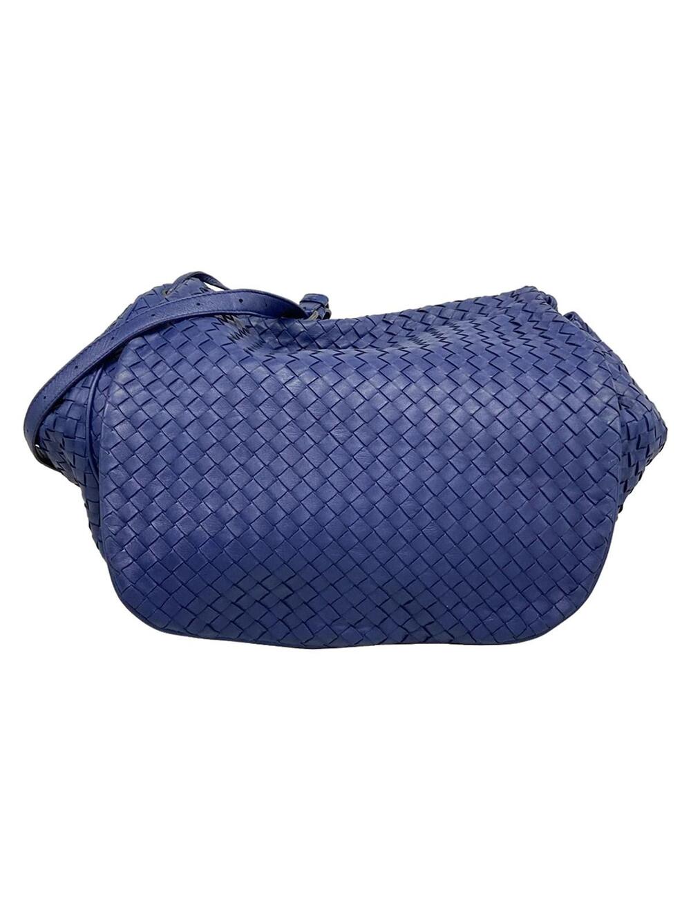 Bottega Veneta Intrecciato Navy Leather #357980B86B